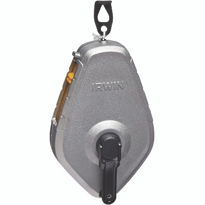 Irwin Strait-Line 1932871 Aluminum Chalk Reel, 50 ft, Carded