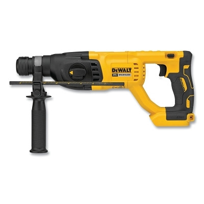 DeWalt DCH133B Brushless Cordless SDS PLUS D-Handle Rotary Hammer, Tool Only, 20V Max XR, 1 in, Tool Only
