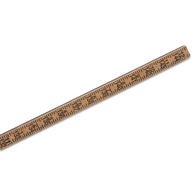 Bagby Gage Stick AG121 Gage Pole, 12 ft, 1-Pc