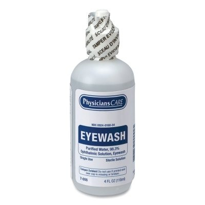 First Aid Only 7006 Eye Flush Bottle, 4 oz