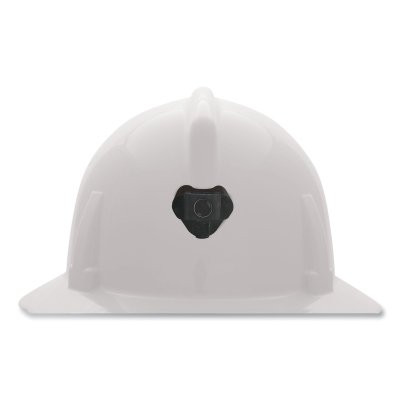 MSA 10110829 Topgard Protective Cap and Hat, 4 Point Ratchet, Non-Vented, White