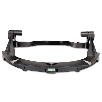 MSA 10116627 V-Gard Accessory System Universal Visor Frame, Black, Standard, 11 in L x 3-1/4 H