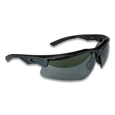 Radians TXM7-2PID Thraxus Safety Glasses, Smoke Lens, Polycarbonate, Polarized Coating, Black Metal Frame