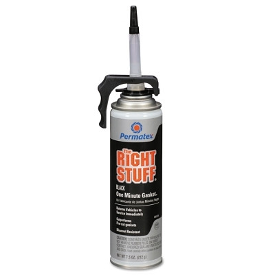 Permatex 85224 The Right Stuff Gasket Maker, 7.5 oz, PowerBead Can, Black