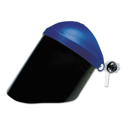 3M 7000127241 Faceshield Window W96IR5, Shade 5, Uncoated, Green, 14-1/2 in L x 9 in H