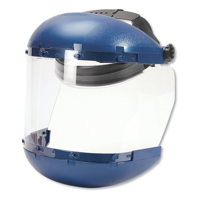 Sellstrom S38140 380 Series Ratchet Faceshield Assembly, AF/Clear, 19 in L x 6 in H