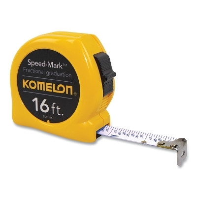 Komelon USA SM3916 Speed Mark Tapes, 16 ft x 1 in, SAE