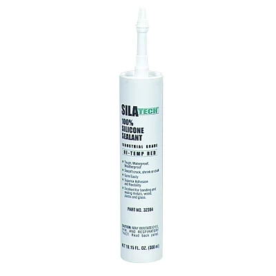 Loctite 475377 Silatech Red RTV Silicone Adhesive Sealants, 10.15 oz, Red
