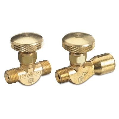Western Enterprises 206 Non-Corrosive Gas Flow Valves, 200 PSIG, Acetylene/Fuel Gas, 9/16" - 18 LH(M)