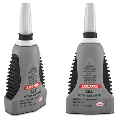 Loctite 680522 Quicktite Instant Adhesive Gel, 0.14 oz, Bottle, Clear