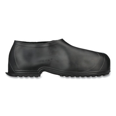 Tingley 1300.L Work Rubber Overshoe, 1300 for Bulky Work Boots/Shoes, Large (M 9-1/2 to 11, W 11-1/2 to 13), Natural Rubber, Black