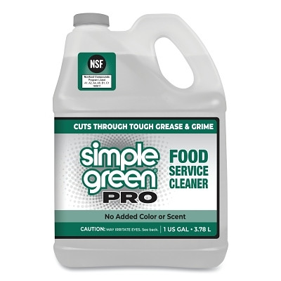 Simple Green 0610100401128 Pro Food Service Cleaner, 1 gal, Jug