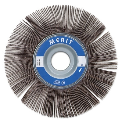 Merit Abrasives 08834122058 High Performance Flap Wheels, 4 in x 2 in, 120 Grit, 12,000 rpm