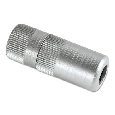 Alemite 308730 Hydraulic Coupler with Rubber Seal, 1/8 in, Female/Female