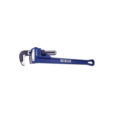 Irwin VISE-GRIP 274103 Cast Iron Pipe Wrench, 18 in L, Forged Steel Jaw, 2-1/2 in Pipe Capacity