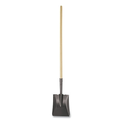 TRUE TEMPER 1554500 Eagle Shovel, 10-1/2 in x 9 in Square Point Blade, 46 in White Ash Handle