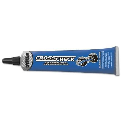 DYKEM 83318 Cross Check Torque Seal Tamper-Proof Indicator Paste, 1 oz, Tube, Blue, 24 EA/CA