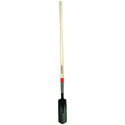 RAZOR-BACK 47171 Trenching/Ditching Shovel, 11.5 in L x 4 in W Blade, 48 in North American Hardwood Handle, Trenching