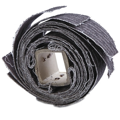 Merit Abrasives 08834112059 Sand-O-Flex Glue Bond Refill, Aluminum Oxide, 6-1/2 in dia, 240 Grit, 1 in W x 19 in L, Scored