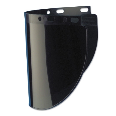 Fibre-Metal by PIP 4178IRUV5BP High Performance Faceshield Window, Shade 5, Green, Wide View, 16-1/2 in L x 8 in H, Bulk Pack
