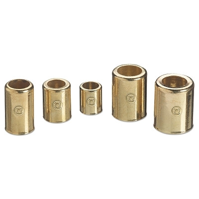 Western Enterprises 7330B Brass Hose Ferrule, 0.718 in I.D.