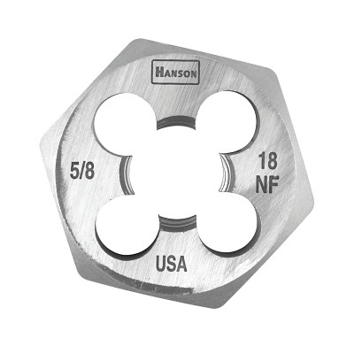 Irwin Hanson 6854 Hexagon Machine Screw Dies (HCS)