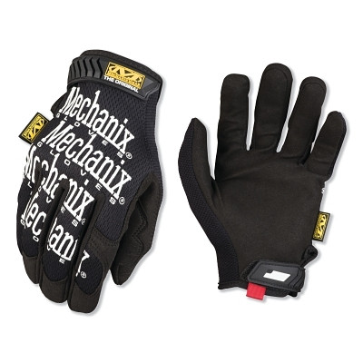 Mechanix Wear MG05012 The Original Gloves, Nylon/Synthetic Leather/Thermal Plastic Rubber (TPR)/TrekDry/Tricot, 2X-Large, Black