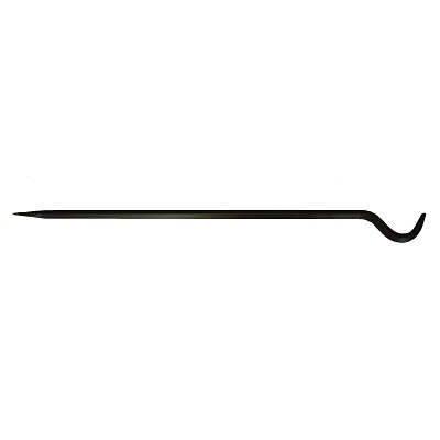 Mayhew Tools 41280 Die Separating Bar, 5/8 in Hex, 18 in, Chisel - Gooseneck, Point Tip