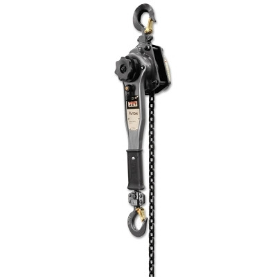 Jet 287302 JLP-A Series Lever Hoist, 3/4 Ton Capacity, 15 ft Lift, 31 lbft