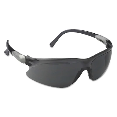 KleenGuard 14473 V20 Visio* Safety Eyewear, Smoke Lens, Anti-Fog, Anti-Scratch, Black Frame