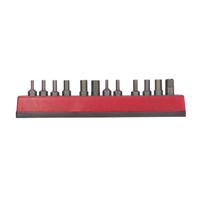 Mayhew Tools 18005 12-Pc Insert Bit Set, Metric Hex and Tamper Hex