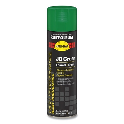 Rust-Oleum 209713 High Performance V2100 System Farm Equipment Aerosols, 15 oz, John Deere Green