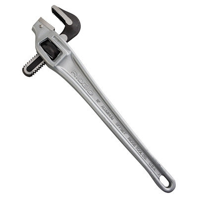 Ridgid 31125 Offset Pipe Wrench, 18 in, Alloy Steel Jaw