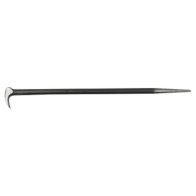 Mayhew Tools 40152 Ladyfoot Pry Bar, 16 in L x 5/8 in Stock, Right Angle Chisel/Pointed, Round