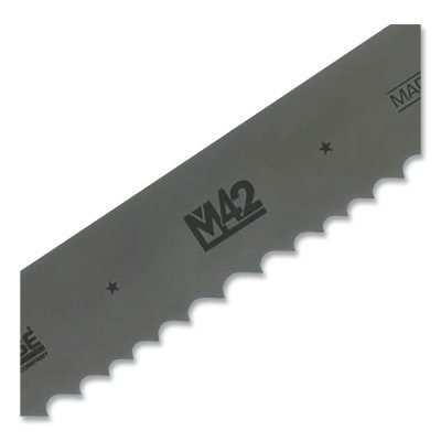 M.K. MORSE 4851040934 M42 Bi-Metal Band Saw Blade, 93-1/2 in L, .025 Thickness, 4 TPI, Bi-Metal