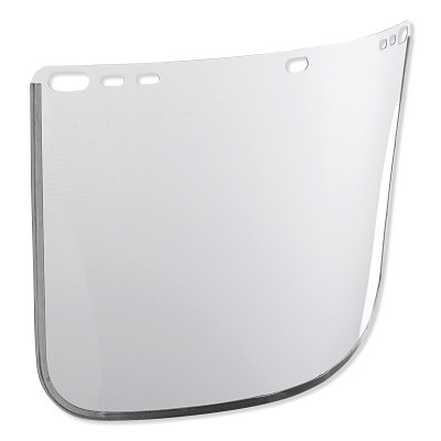 Jackson Safety 29078 F30 Acetate Faceshield, 8040, Uncoated, Clear, C Shape, Bound, 12 in L x 8 in H