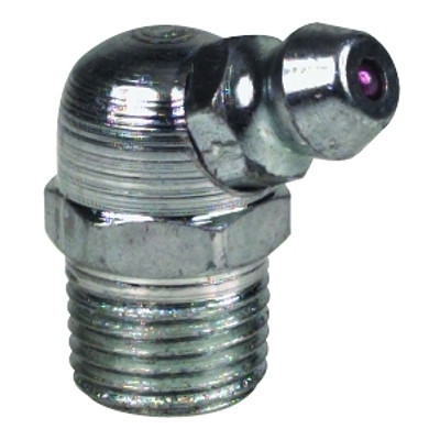 Alemite LAGN-1612-B Hydraulic Fittings, Elbow - 65, 27/32 in, Male/Male, 1/8 in (PTF)