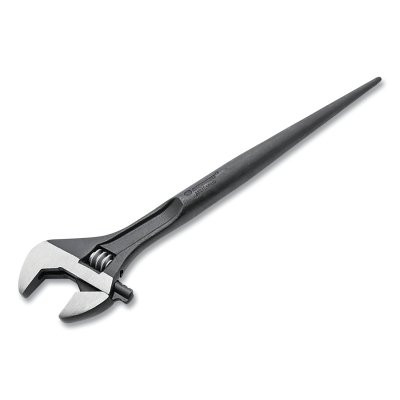 Crescent AT215SPUD Adjustable Construction Wrench, 16 in L, 1-1/2 in Opening, Black Oxide