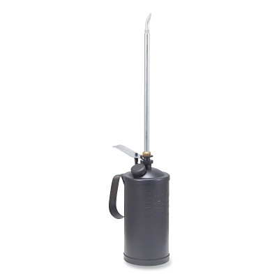 Goldenrod 120A1 Heavy Duty Pump Oiler, 1 qt, Lever Action, 11 in Straight Spout, Copper Bronze
