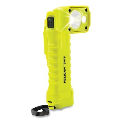 Pelican 034150-0102-245 3415 LED Flashlight, 3 AA, Spot and Flood 336/Flood 177/Spot 186 Lumens, Yellow