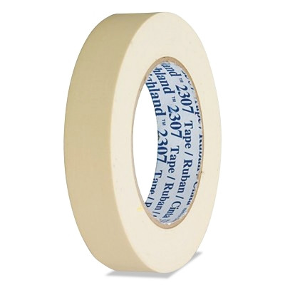 3M 7000123531 Masking Tapes 2307, 24 mm x 55 m, Natural