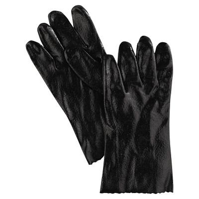 MCR Safety 6212R 12" GAUNTLET INTERLOCK LINED ROUGH FINIS