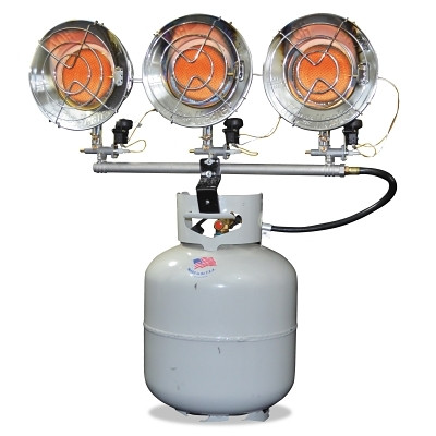 HeatStar MH45T Portable Propane Radiant Heater, 42000 Btu/h, 43 h