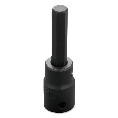 Proto J744110M Metric Impact Socket Bits, 1/2 in Drive, 10 mm Tip