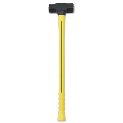 Nupla 27808 Ergo-Power Double-Face Steel-Head Sledge Hammer, 8 lb Head, 32 in Super Grip Handle