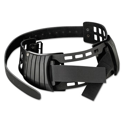3M 7000126728 Adflo Leather Belts, Leather/Plastic, Black