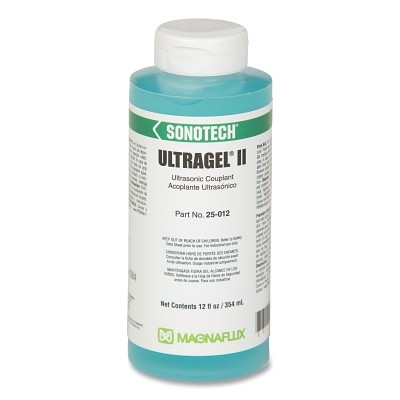 Magnaflux 25912 Ultragel II High Performance Ultrasonic Couplant, 12 fl oz, Bottle