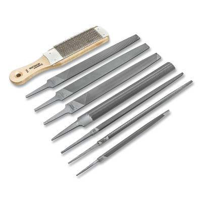 Crescent/Nicholson 22025NNN 8-Pc Machinist File Set, 7 in, 10 in