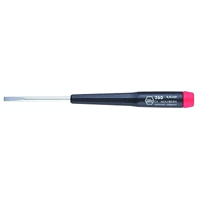 Wiha Tools 26040 Precision Slotted Screwdriver, 5/32 in Tip, 6.7 in OAL