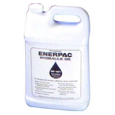 Enerpac HF101 Hydraulic Oil, HF101, For Powered Pumps,1 gal, ISO Grade 32, Blue